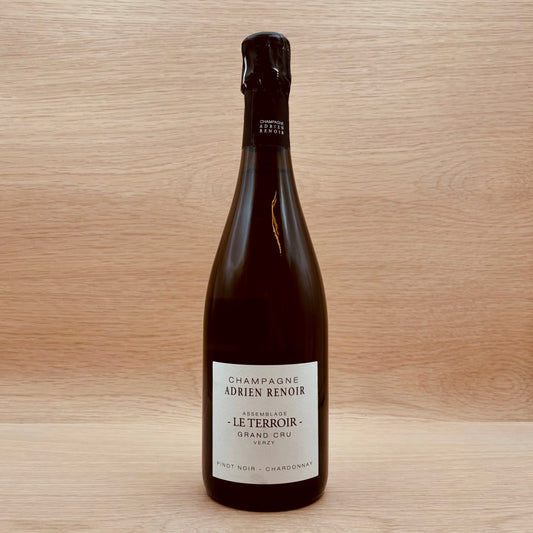 Adrien Renoir, "Le Terroir,"  Verzy Grand Cru, Champagne, Pinot Noir Blend 2019