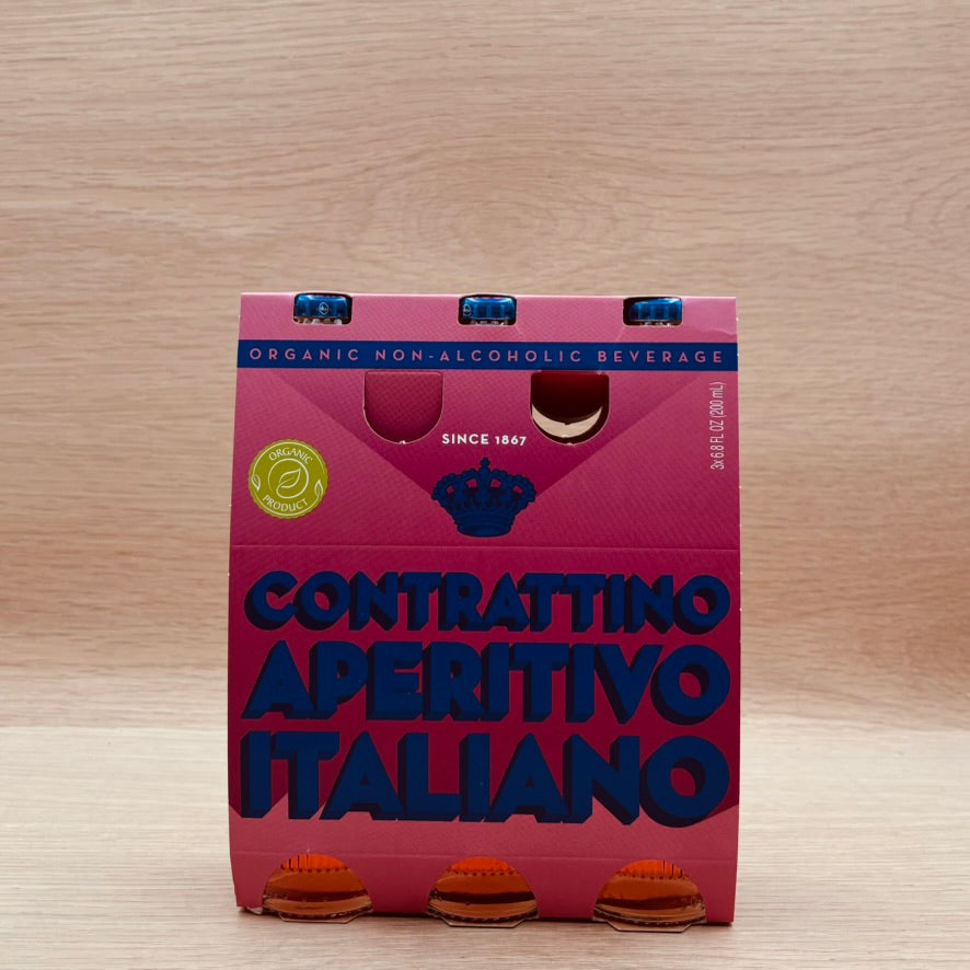 Contratto Spirits, "Non-Alcoholic Contrattino Apertivo Italiano," Italy, 3-Pack