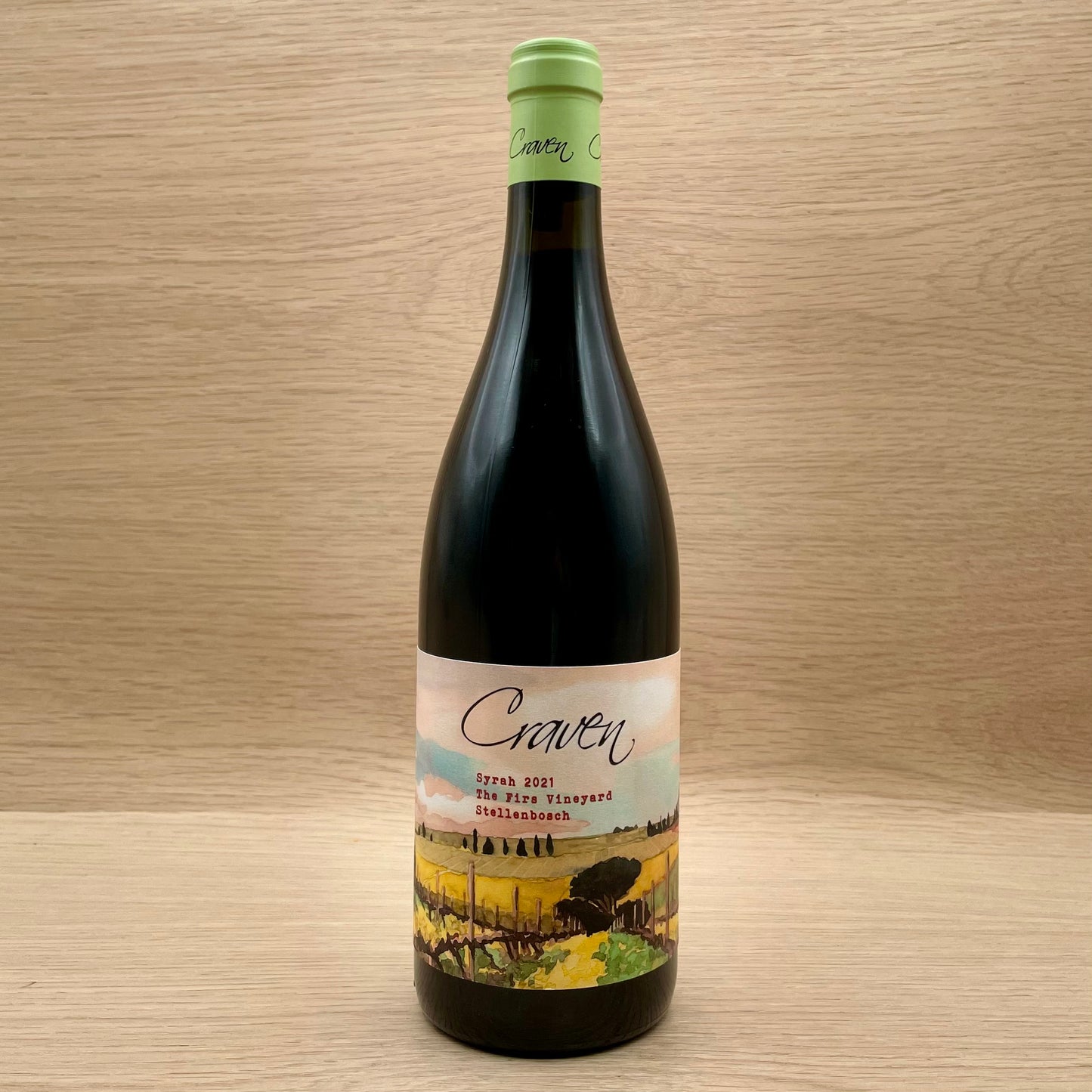 Craven, "Firs Vineyard," Stellenbosch, South Africa, Syrah, 2021