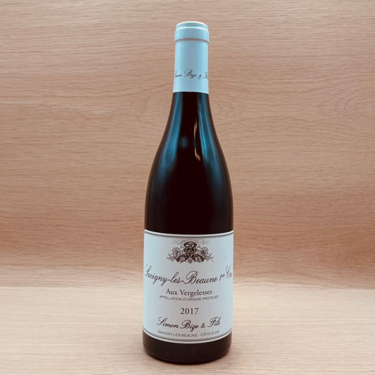 Simon Bize, "Aux Vergelesses," Savigny-les-Beaune 1er Cru, France, Pinot Noir, 2017