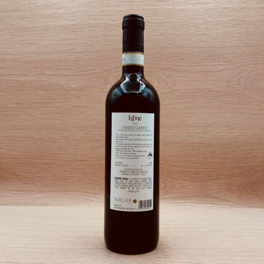 Istine, Chianti Classico, Italy, Sangiovese, 2022