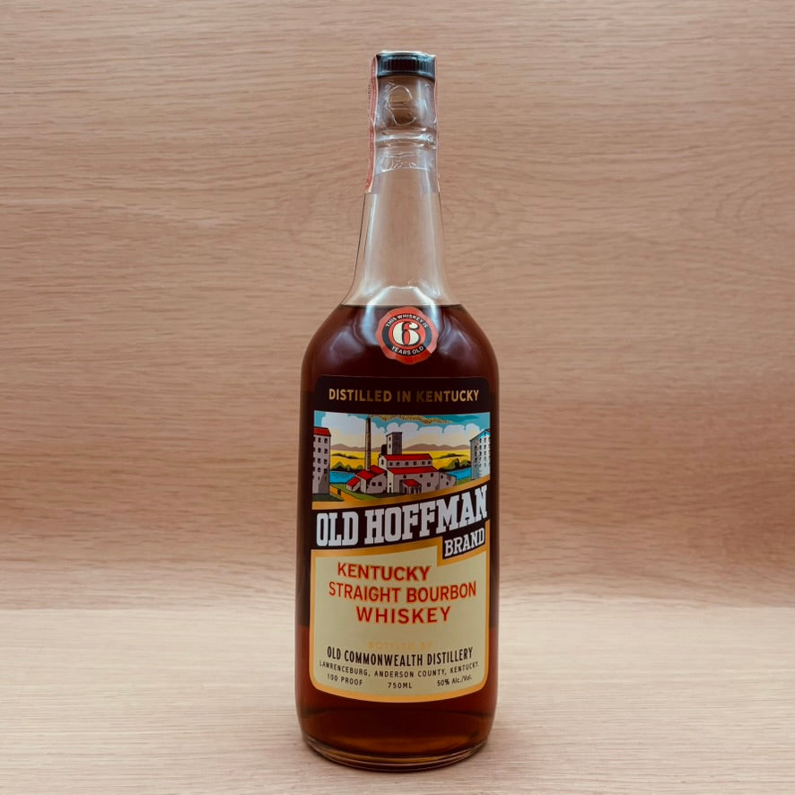 Old Commonwealth Distillery, "Old Hoffman 6 Year,"  Kentucky Straight Bourbon Whiskey