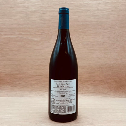 Héritage du Pic Saint Loup, "Cuvée Saint Agnès," Pic Saint Loup, France, Syrah Blend, 2021