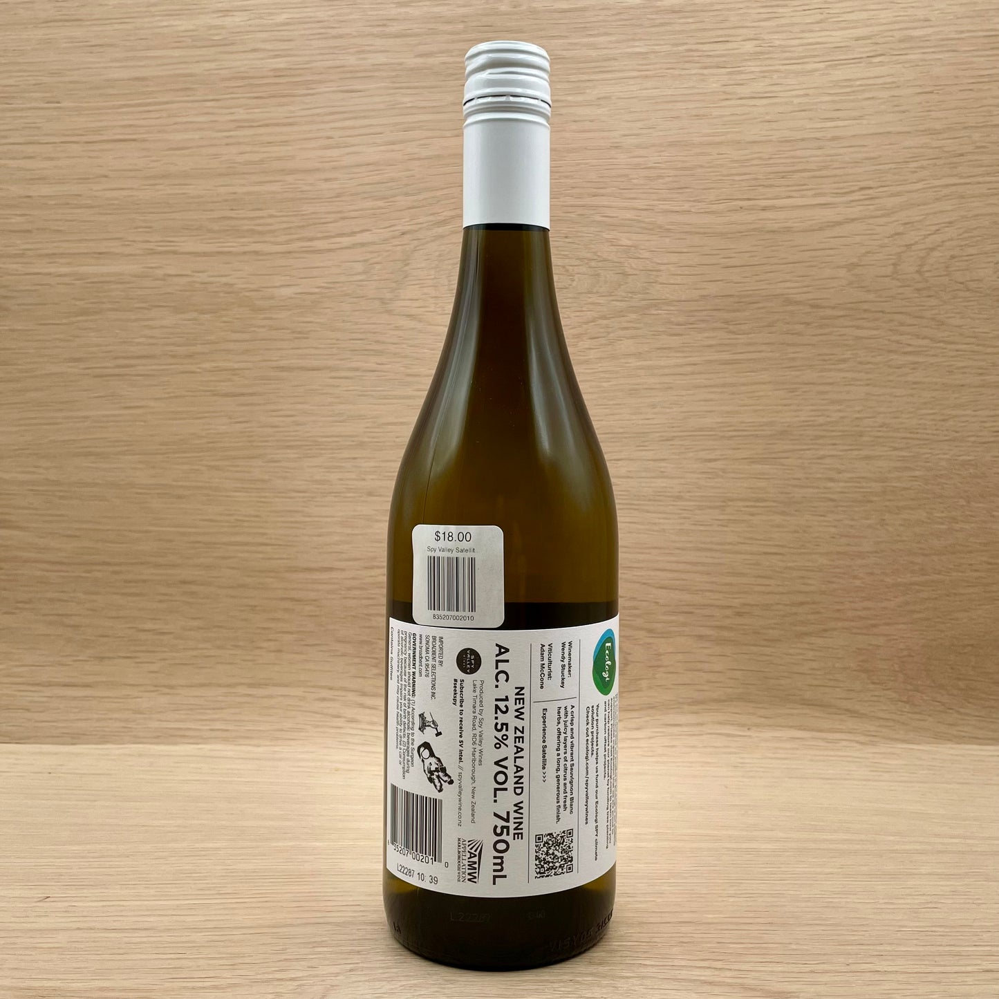 Spy Valley, "Satellite," Marlborough, New Zealand, Sauvignon Blanc, 2022