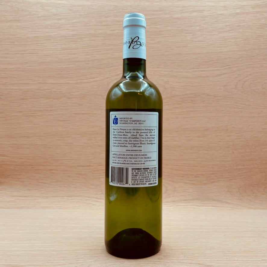 Château Haut La Péreyre, Entre Deux Mers, France, Sauvignon Blanc blend, 2021