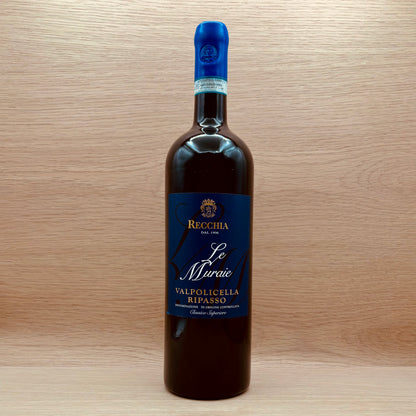 Recchia, "Le Muraie," Valpolicella Ripasso, Italy, Corvina, 2015