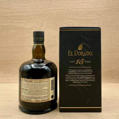 El Dorado, "15 Year," Rum