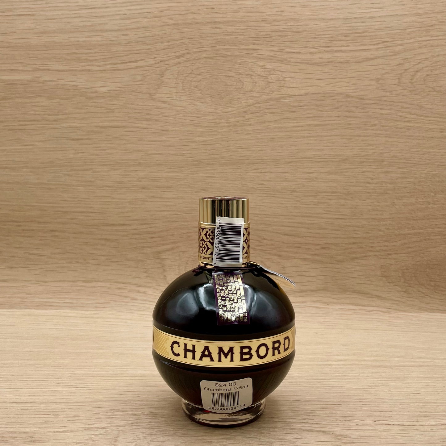 Chambord, France, Black Raspberry Liquer, 375ml