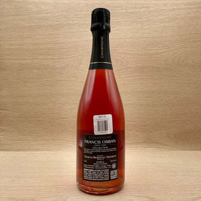 Domaine Francis Orban, "Extra Brut Rosé," Champagne, France, Pinot Meunier, NV