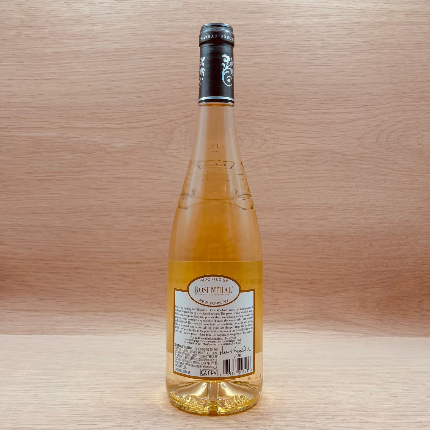 Château Soucherie, "Les Rangs de Long," Anjou, France, Chenin Blanc, 2023
