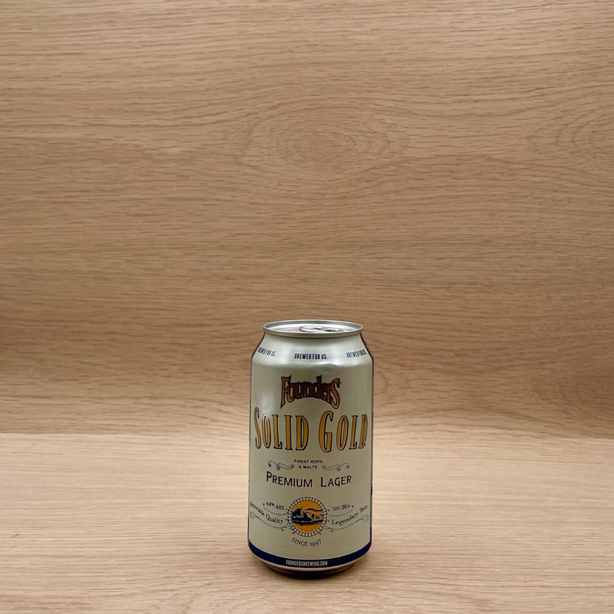 Founders, "Solid Gold,"  Single Can