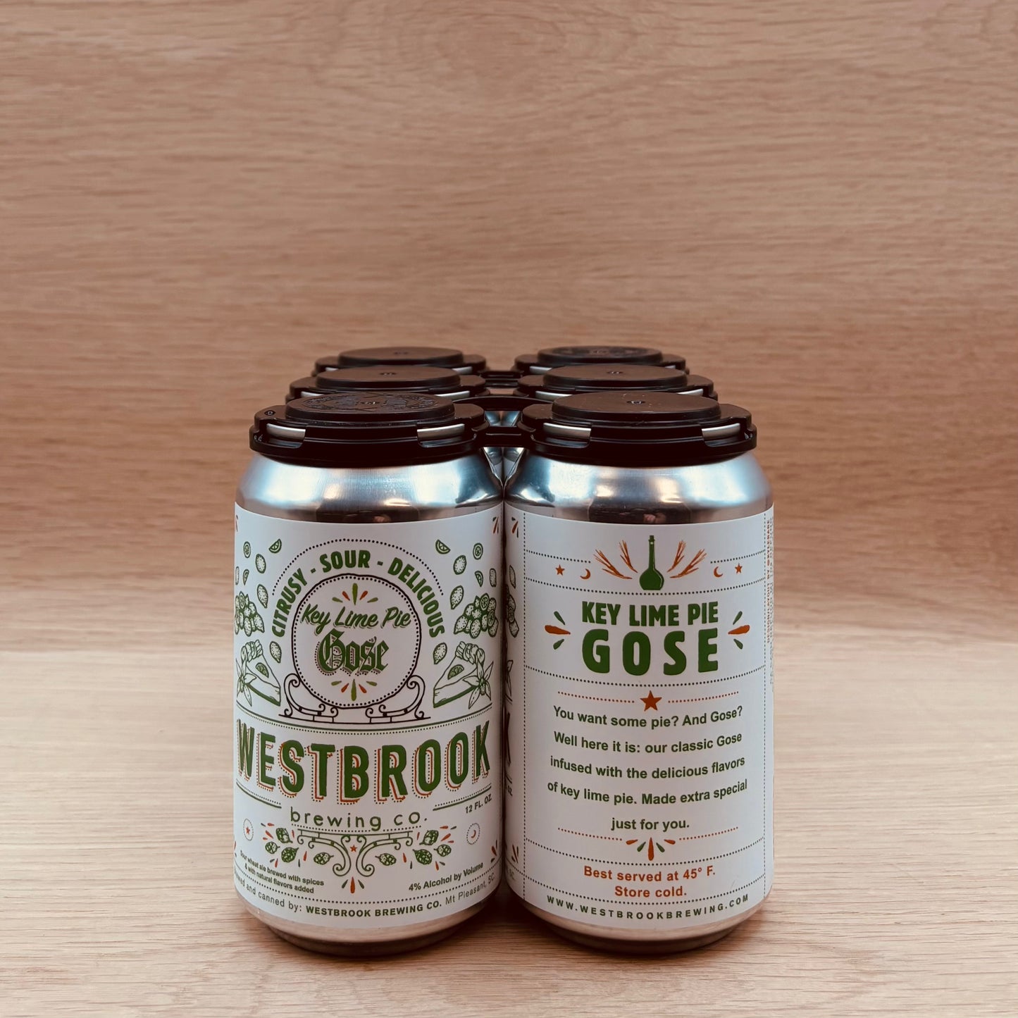 Westbrook Brewing Co., Key Lime Pie Gose, 4 pack