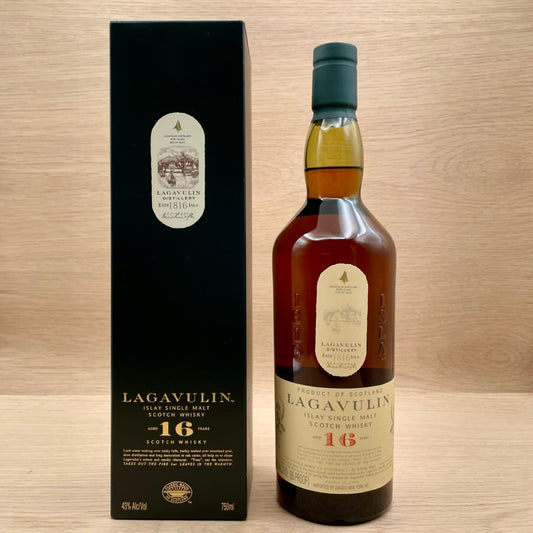 Lagavulin Distillery, "16 year," Single Malt Scotch Whisky