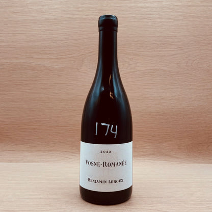 Benjamin Leroux, Vosne-Romanée, France, Pinot Noir, 2022