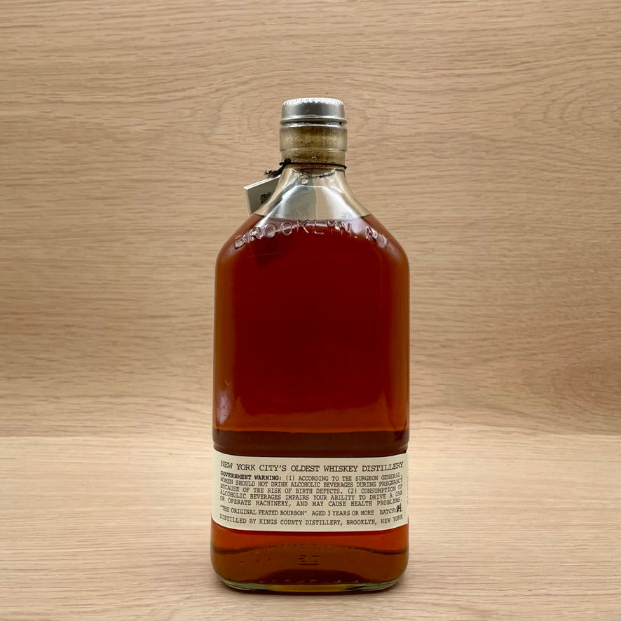 Kings County Distillery, Brooklyn, New York, Peated Bourbon