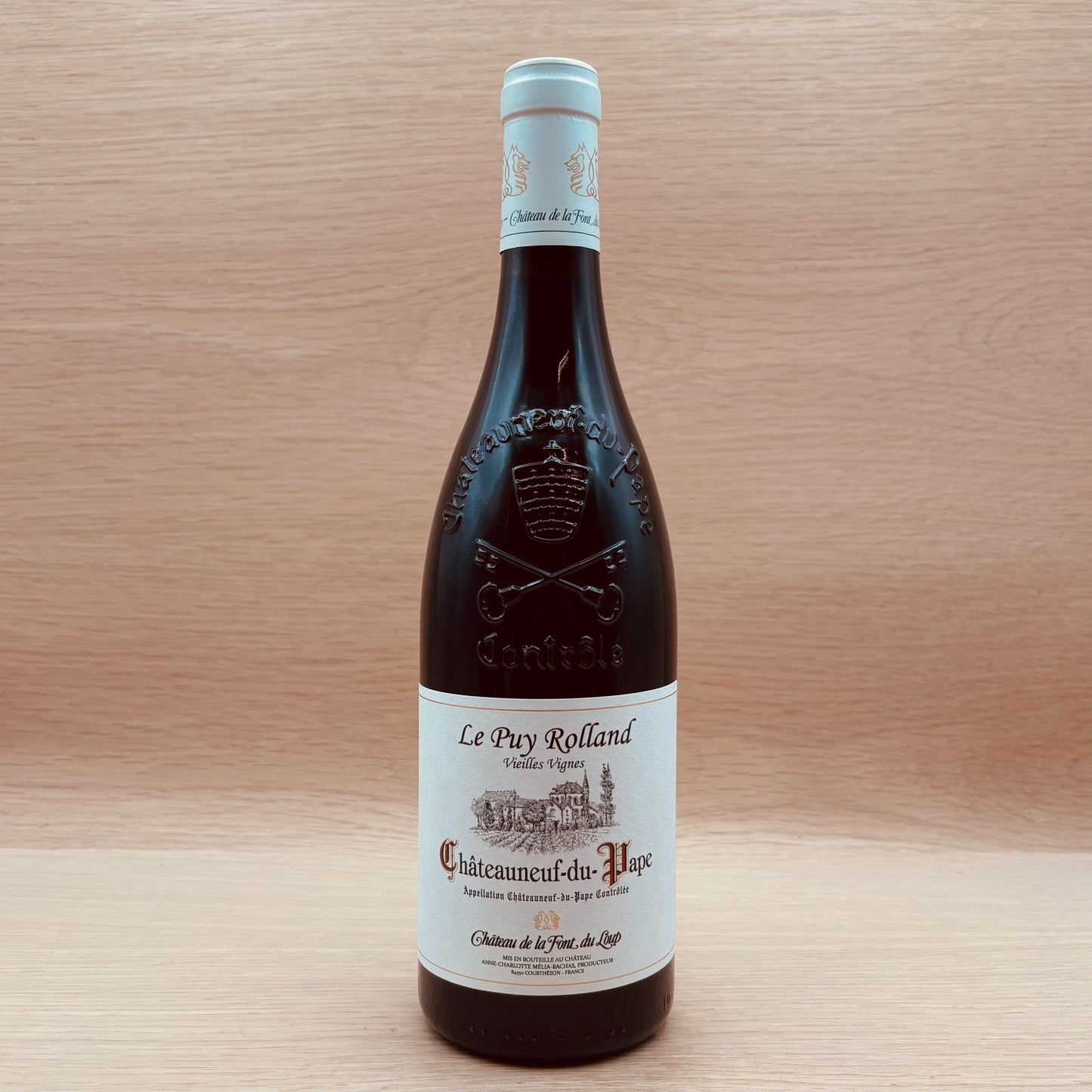 Château de la Font du Loup, "Le Puy Rolland," Châteauneuf-du-Pape, Grenache Blend, 2023