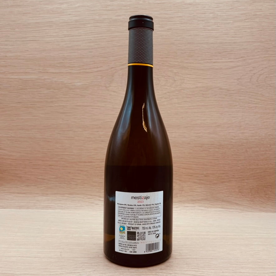 Bodega Mustiguillo, "Mestizaje Blanc," Spain, Merseguera Blend, 2023