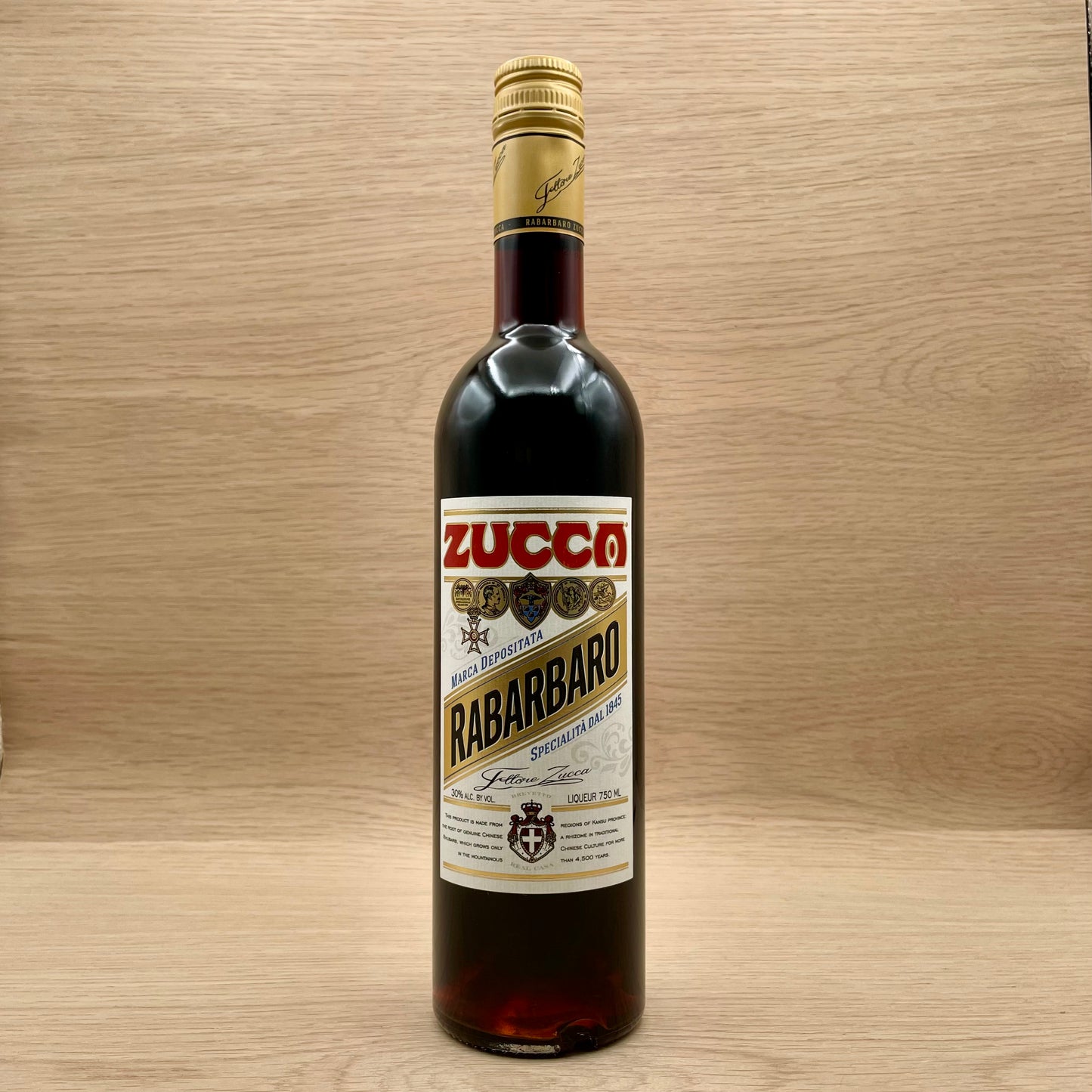 Zucca, "Rabarbaro," Amaro