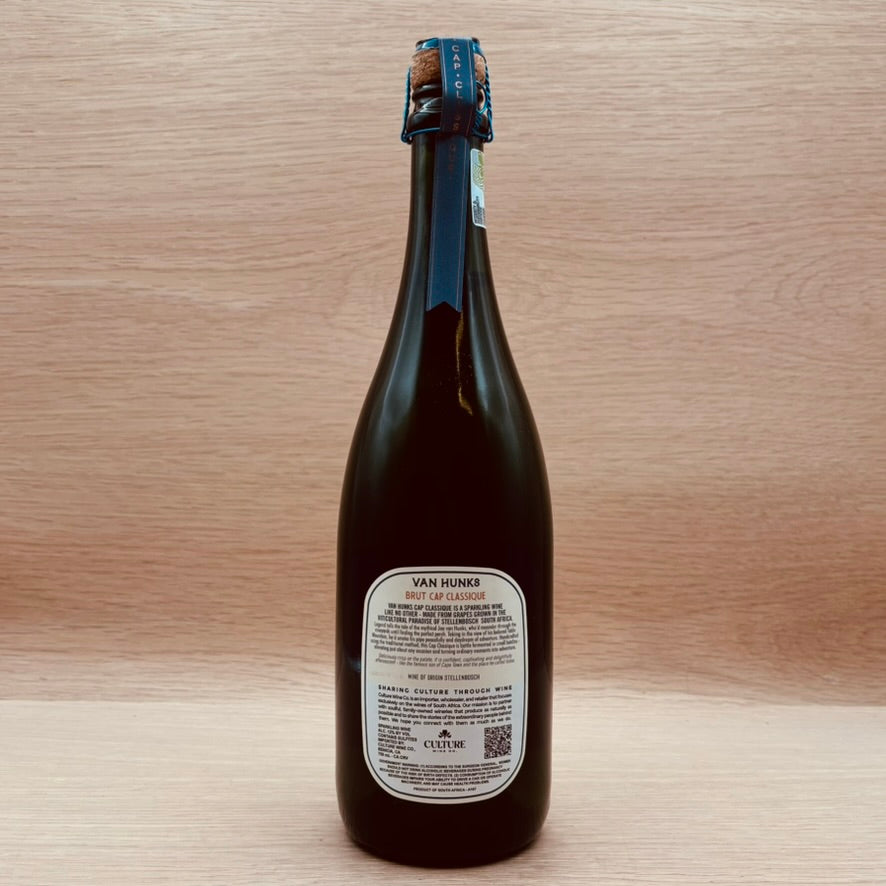 Van Hunks, "Cap Classique Brut," Stellenbosch, South Africa, NV