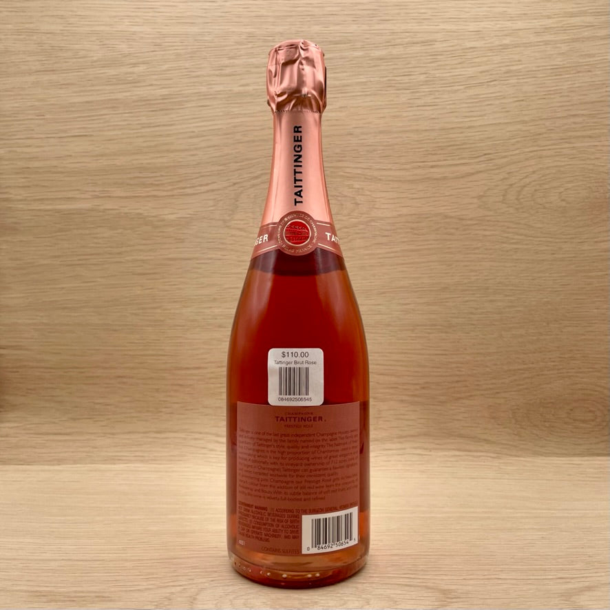 Taittinger Champagne, "Prestige Rosé" Brut, Reims, France, Pinot Noir blend, NV