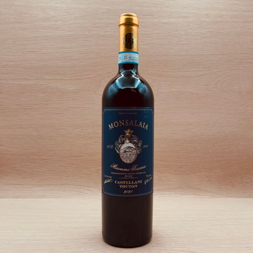 Castellani, "Monsalaia," Maremma Toscana, Italy, Sangiovese Blend, 2021