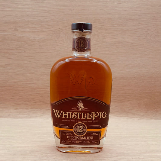 Whistle Pig, "12 Year," Old World Rye, Shoreham, Vermont
