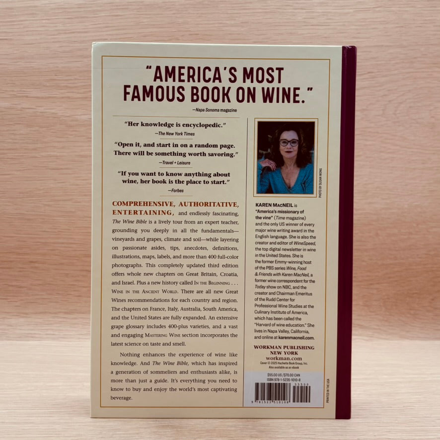 The Wine Bible, 3rd Edition, Hardcover
