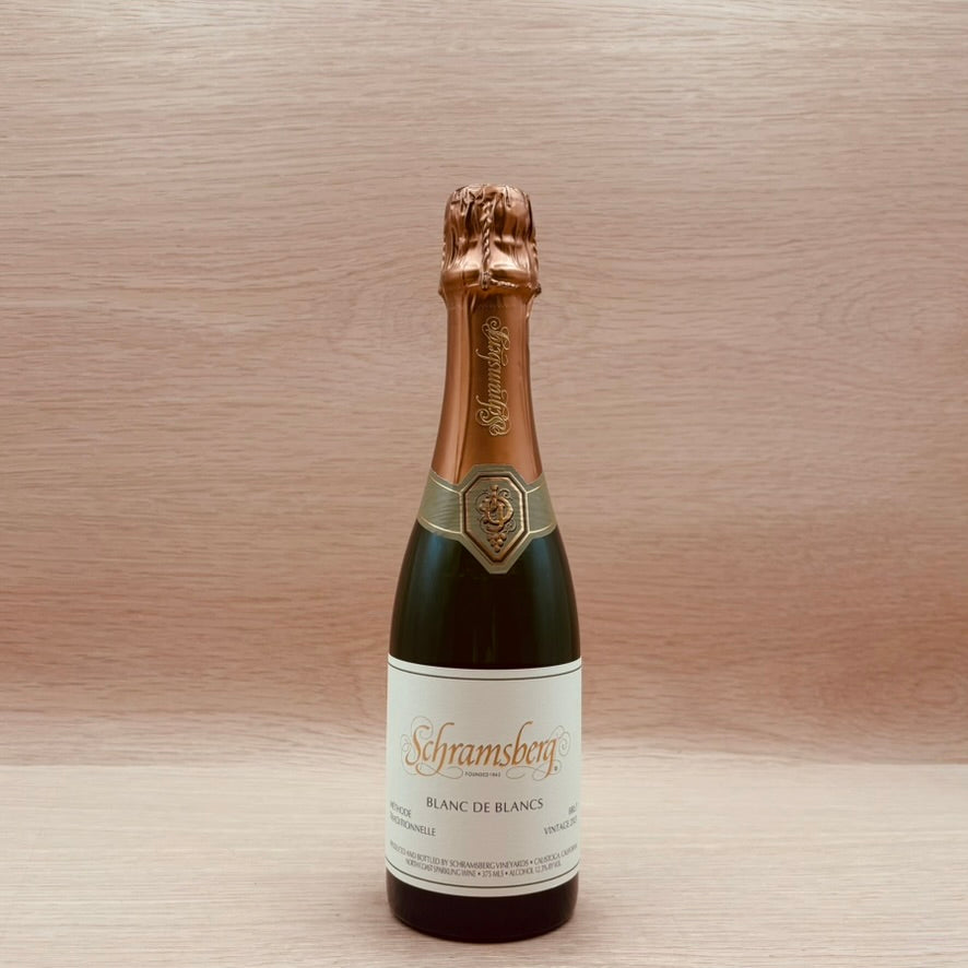 Schramsberg, "Blanc de Blancs," Calistoga, California, Chardonnay, 2021, 375ml