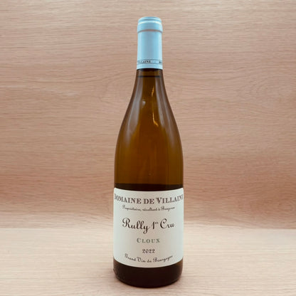 Domaine de Villaine, "Cloux," Rully 1er Cru, France, Chardonnay, 2022
