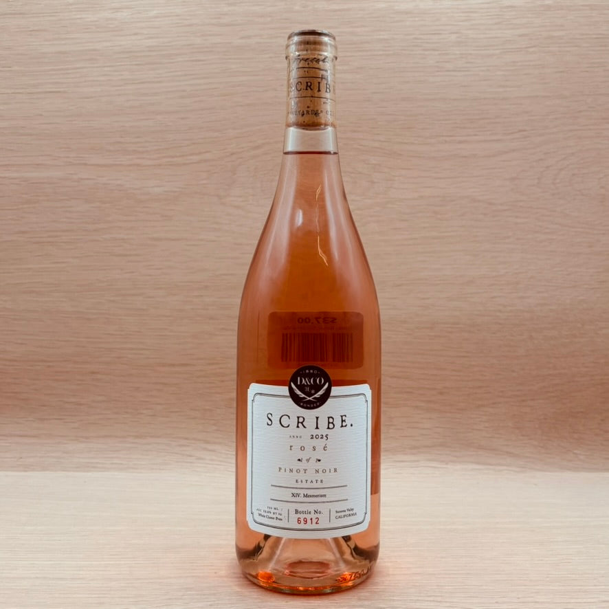 Scribe, Rosé, Sonoma Valley, California, Pinot Noir, 2025