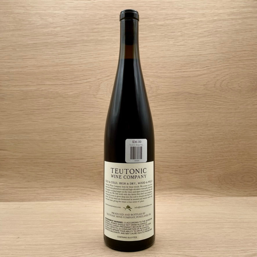 Teutonic Wine Co., "Borgo Pass Vineyard," Willamette Valley, Oregon, Pinot Meunier, 2021