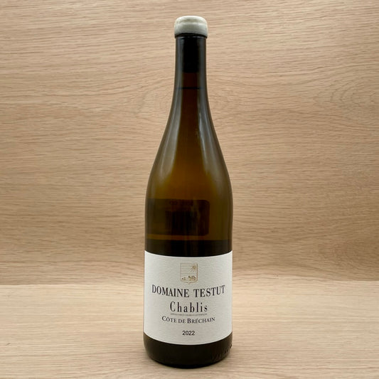 Domaine Testut, "Côte de Bréchain," Chablis, France, Chardonnay, 2022