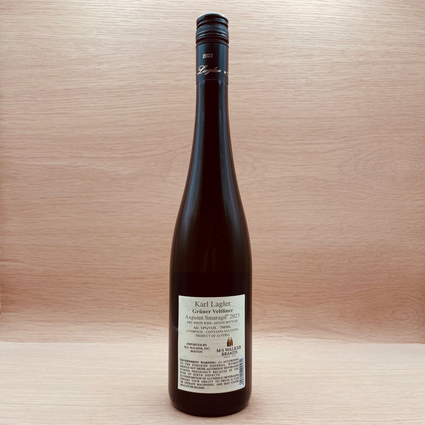 Karl Lagler, "Ried Axpoint," Wachau, Austria, Grüner Veltliner Smaragd, 2023