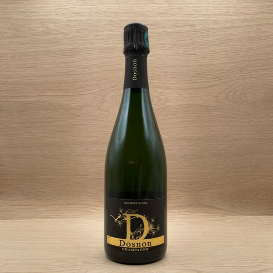 Dosnon Champagne, "Recolte Noire," Cote des Bar, France, Pinot Noir, NV