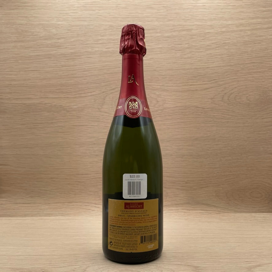 Lucien Albrecht, Cremant D'Alsace, France, Pinot Blanc,NV