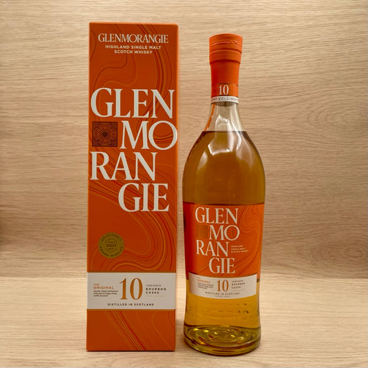Glenmorangie, "10 year," Highland Single Malt Scotch Whiskey