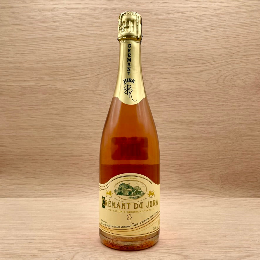 Domaine Pierre Richard, "Perles d'Automme Brut Rosé," Cremant de Jura, France, NV