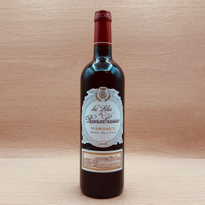 Les Ailes de Rauzan-Gassies, Margaux, France, Cabernet Sauvignon Blend, 2018
