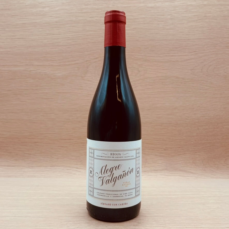 Alegre Valgañón, "Rioja Tinto," Rioja, Spain, Tempranillo Blend, 2019