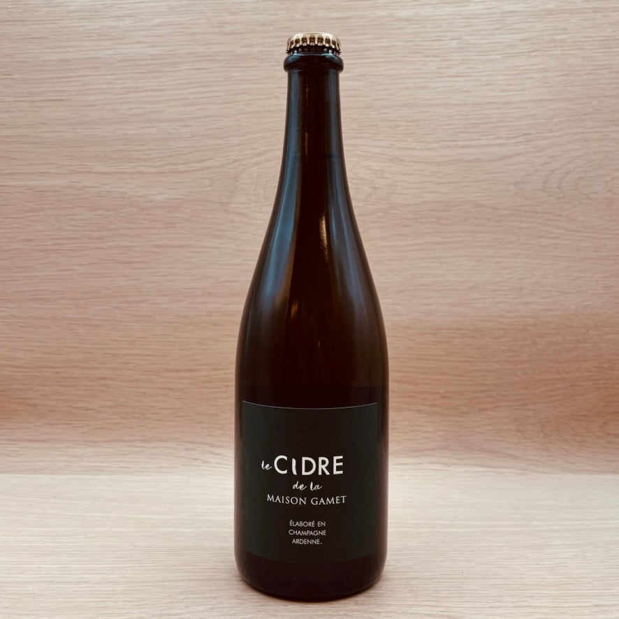 Maison Gamet, "Le Cidre," Champagne, France, Apple Cider, 2023