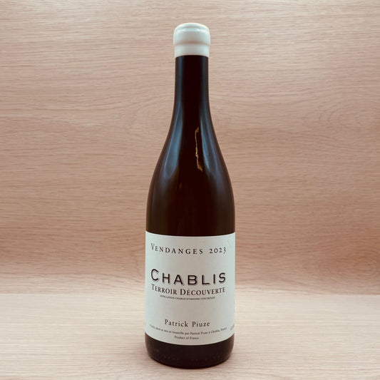 Patrick Puize, "Terroir Découverte," Chablis, France, Chardonnay, 2023