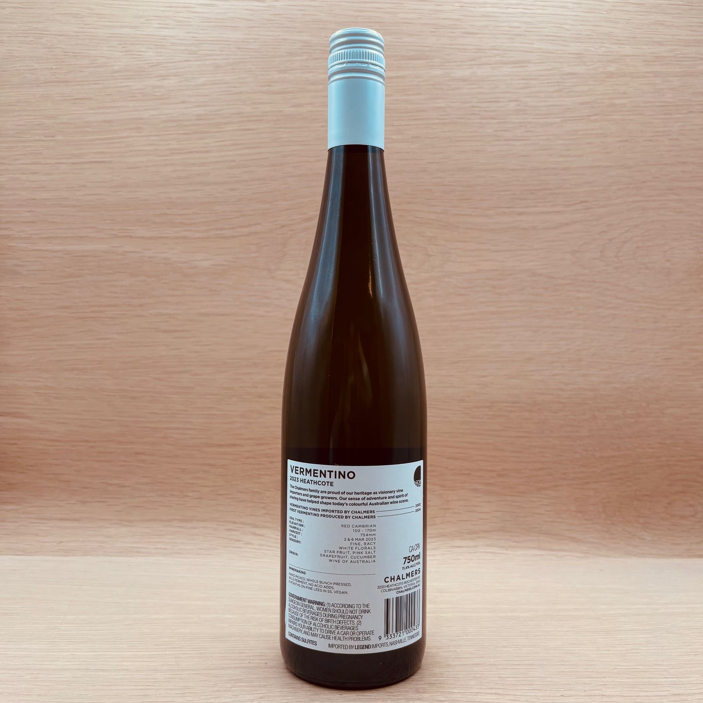 Chalmers, Heathcote, Australia, Vermentino, 2023