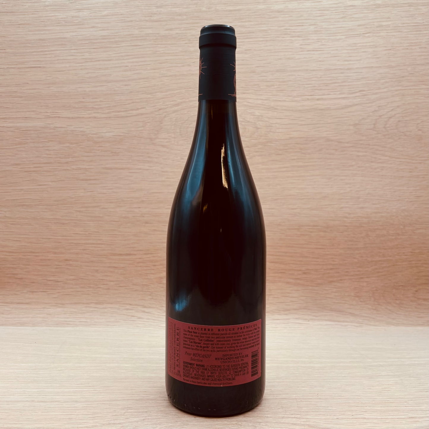 Pierre Morin, "Les Prémices," Sancerre, France, Pinot Noir, 2022