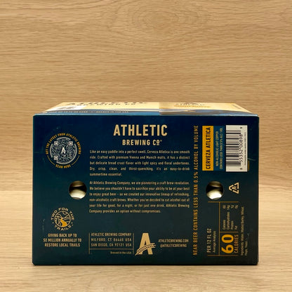 Athletic Brewing Co., "Cerveza," (Non-Alcoholic) 6 pack