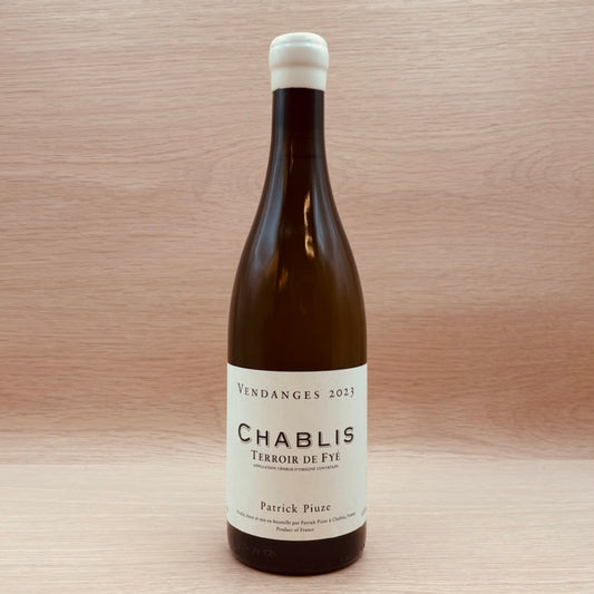 Patrick Puize, "Terroir de Fyé," Chablis, France, Chardonnay, 2023