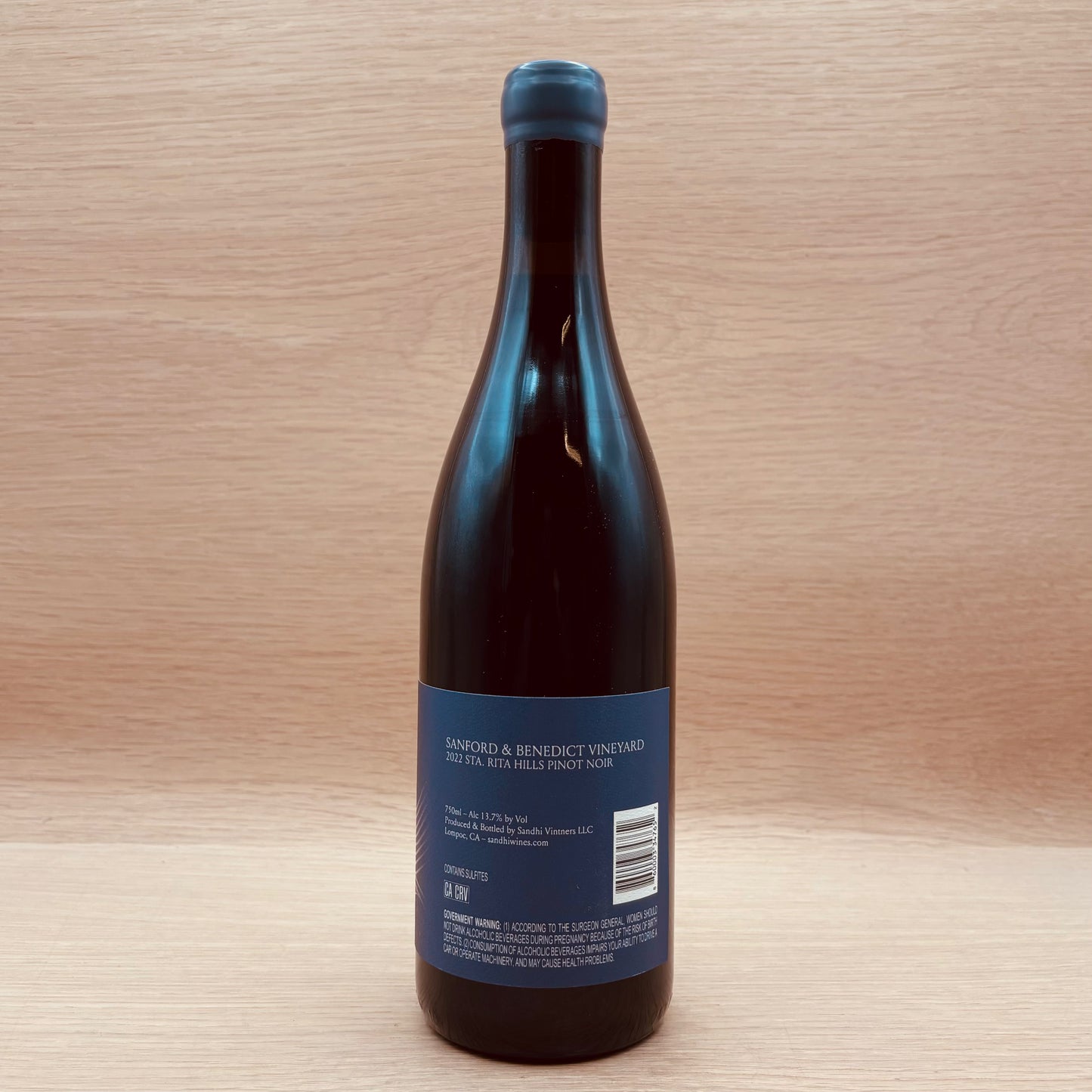 Sandhi, "Sanford & Benedict," Sta. Rita Hills, California, Pinot Noir, 2022