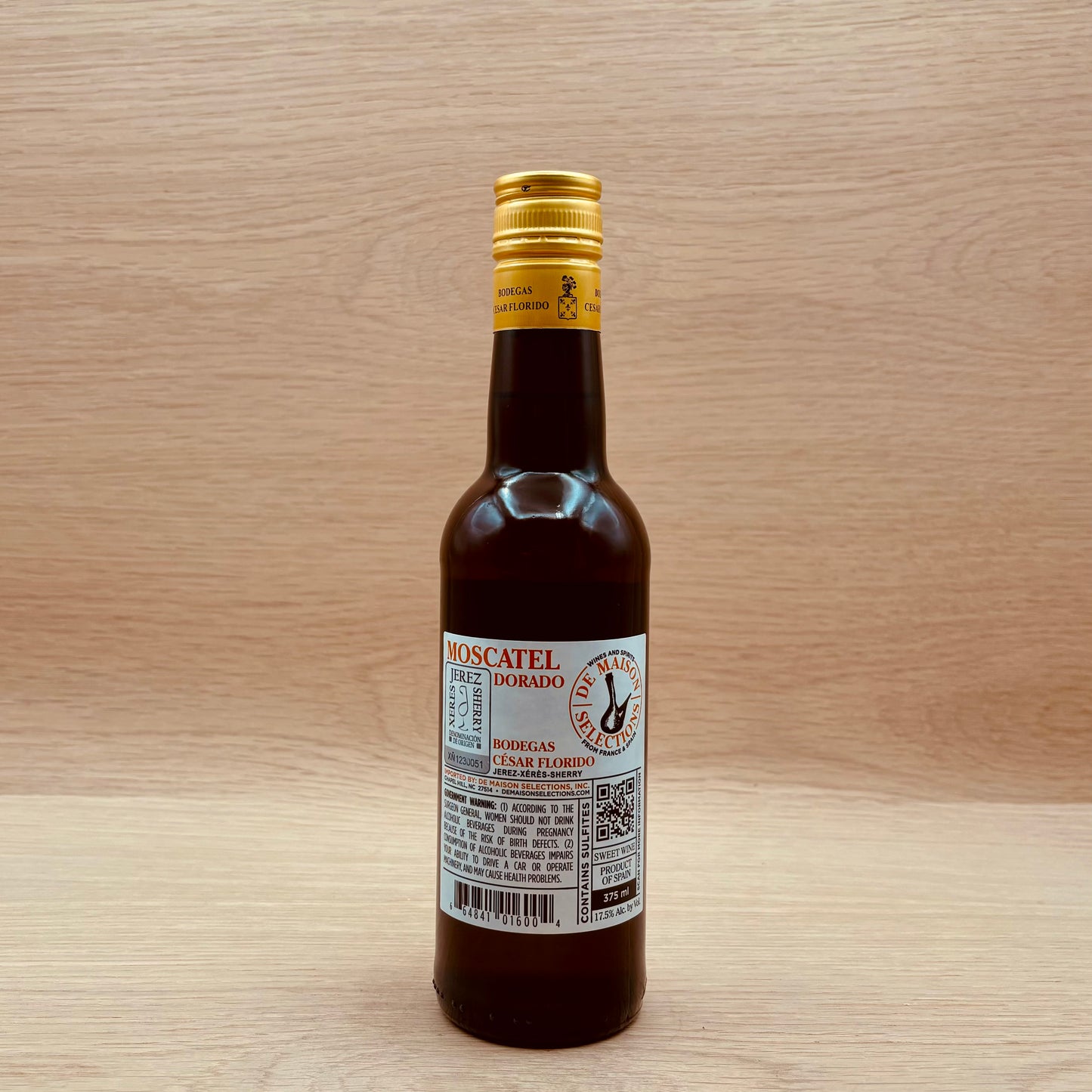 Cesar Florido, Chiponia, Spain, Moscatel Dorado Sherry