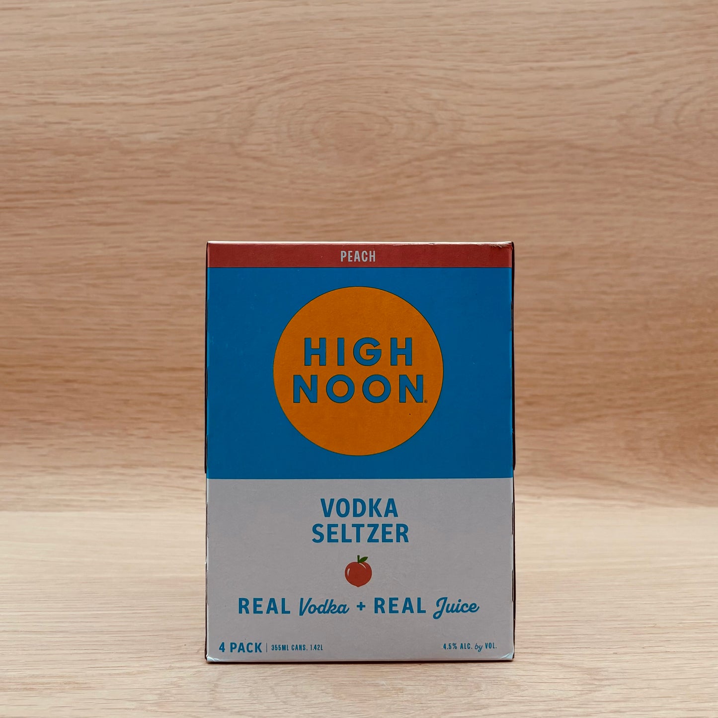 High Noon, Peach, 4 Pack