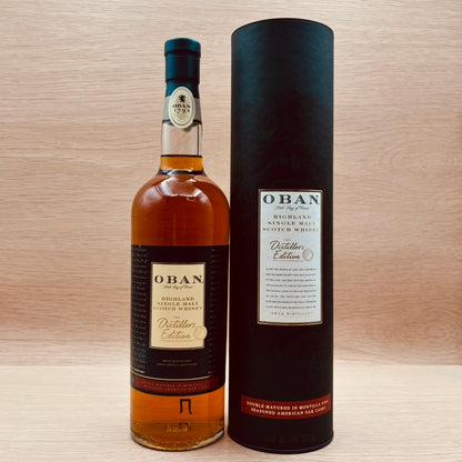 Oban, "The Distiller's Edition," Highland Single Malt Scotch Whiskey