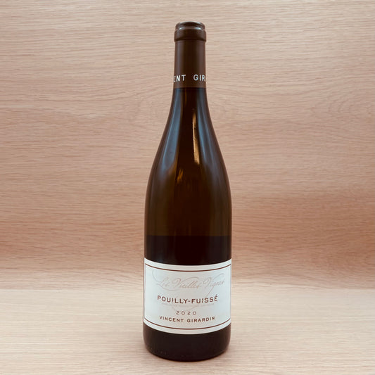 Vincent Girardin, "Les Vieilles Vignes," Pouilly Fuissé, France, Chardonnay, 2020